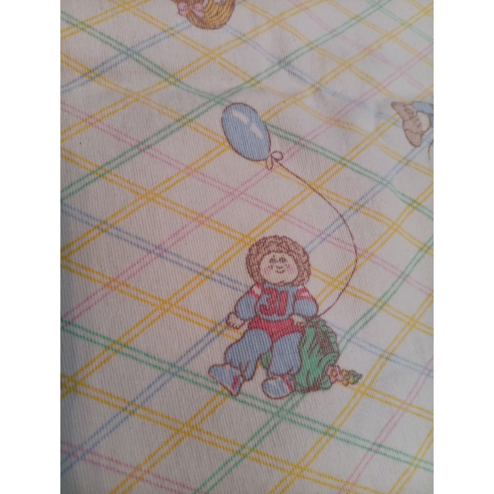 Vintage 1983 Cabbage Patch Baby Changing Table Mat Rare HTF 80s Kidcore Retro - Picture 5 of 10
